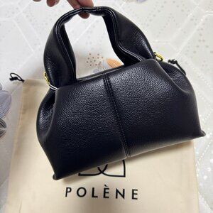 polene Numéro Neuf Mini Edition Textured Black